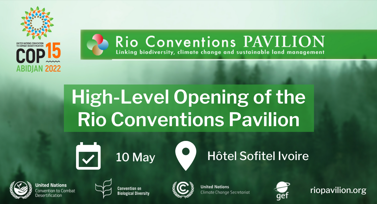 High Level Opening Day, Rio Conventions Pavilion, COP15, Abidjan, Côte d'Ivoire, May 2022